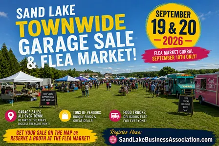 Sand Lake Townwide Garage Sale & Flea Market 2026