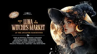 ✨ Luna Witches Market: Ancaster Night Market ✨