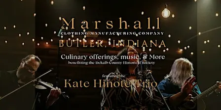 A Night of Dinner and Music for the DeKalb County Historical Society