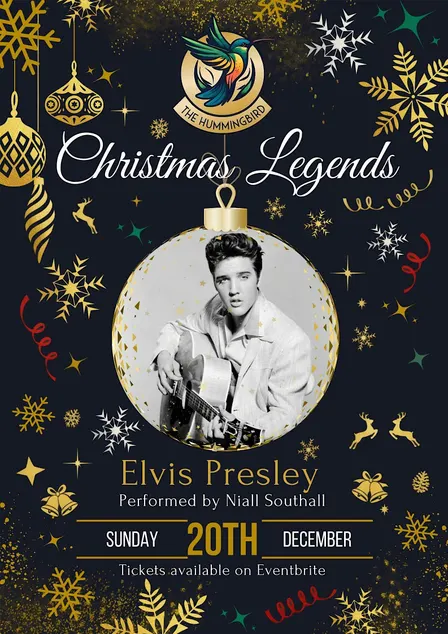 Christmas Legends - Elvis performed by Niall Southall