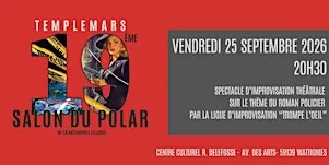Salon du Polar - Spectacle d'impro