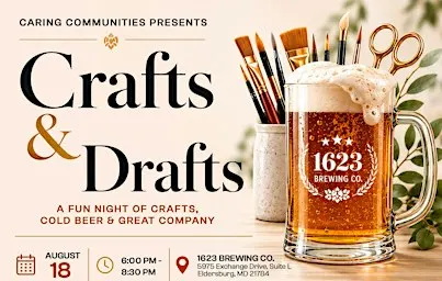 Crafts and Drafts: A Fun Night of Crafts, Cold Beer and Great Company