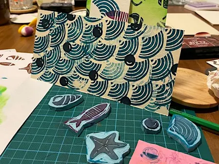 Stamp Carving Workshop in Berlin