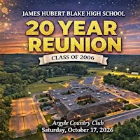 James Hubert Blake High School - 20 Year Reunion