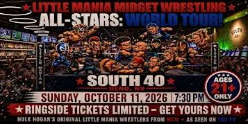 Little Mania Wrestling: Big Action, Tiny Wrestlers! Reno, NV!