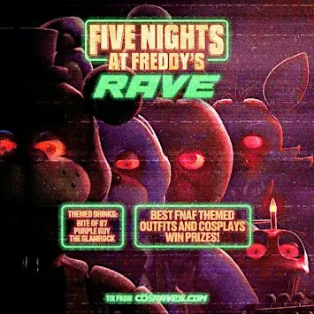 FIVE NIGHTS AT FREDDY's RAVE! MELBOURNE