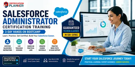 Salesforce Administrator Training in Mississauga withTrailhead & Practicals