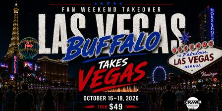Fan Weekend Takeover: Buffalo Takes Las Vegas Oct 16-18
