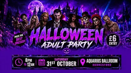 Hednesford's BIG Halloween Adult Party