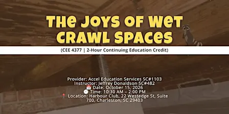 The Joys of Wet Crawl Spaces