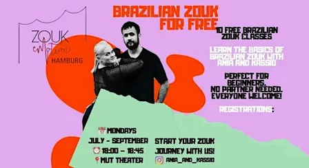 FREE BRAZILIAN ZOUK CLASSES