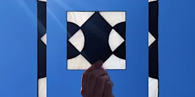 Stained Glass Suncatcher with Jessica Black