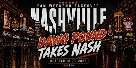 Fan Weekend Takeover: Cleveland Takes Nashville Oct 23-25