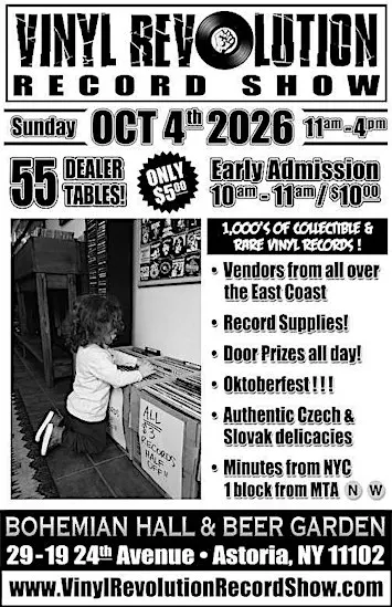 Vinyl Revolution Record Show - Astoria, NY