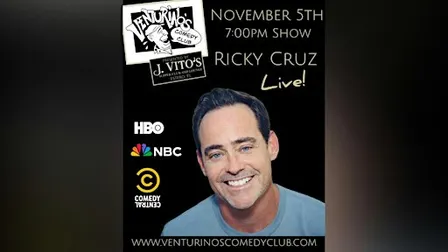 Ricky Cruz at Venturino's Comedy Club!