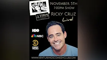 Ricky Cruz at Venturino's Comedy Club!