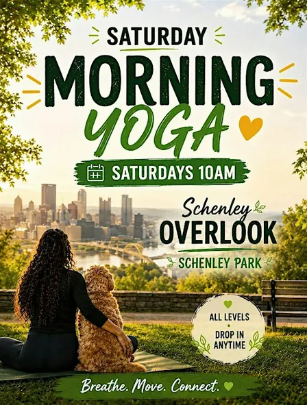Dropsound Saturday Morning Yoga In Schenley Park September