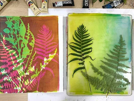 Botanical Gelli Printing Workshop