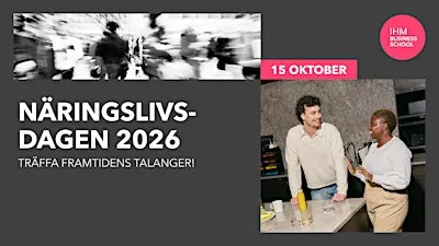 Näringslivsdag på IHM i Göteborg