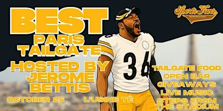 Best Paris Tailgate Hosted by Jerome Bettis