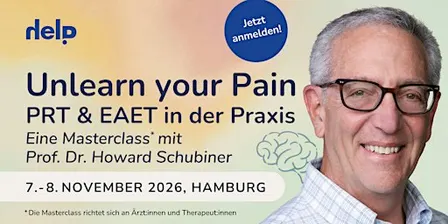 Unlearn your Pain – PRT & EAET – Masterclass mit Prof. Dr. H. Schubiner