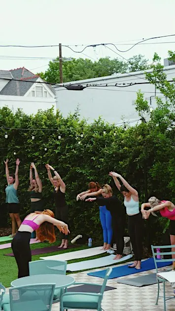 Poolside Pilates: Pilates in the Park x The Chloe