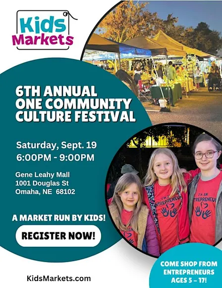 Kids Markets at the 6th Annual One Community Culture Festival