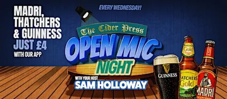 Open Mic Night at The Cider Press