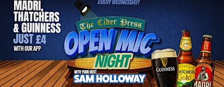Open Mic Night at The Cider Press