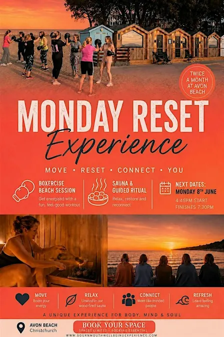 The Monday Reset Experience at Avon Beach