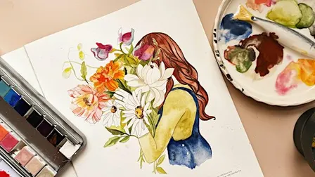 Watercolor with TheMintGardener at Filson Flagship