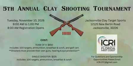5th Annual Florida First Coast (FFC) ICRI Sporting Clay Tournament