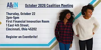 All-In Cincinnati October 2026 Coalition Meeting