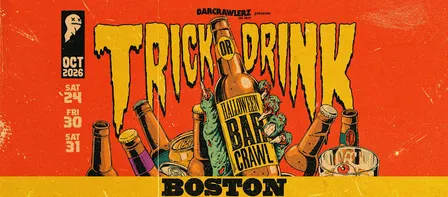 Trick or Drink: Boston Halloween Bar Crawl (3 Days)