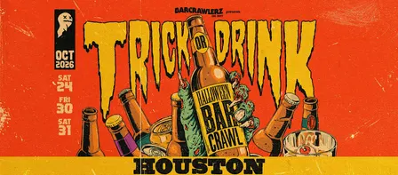 Trick or Drink: Houston Halloween Bar Crawl (3 Days)