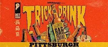Trick or Drink: Pittsburgh Halloween Bar Crawl (3 Days)