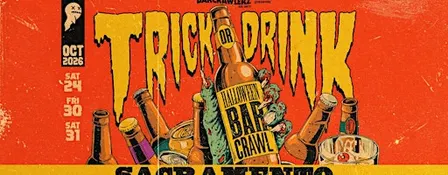 Trick or Drink: Sacramento Halloween Bar Crawl (3 Days)