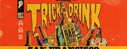 Trick or Drink: San Francisco Halloween Bar Crawl (3 Days)