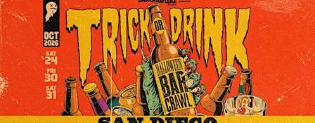 Trick or Drink: San Diego Halloween Bar Crawl (3 Days)