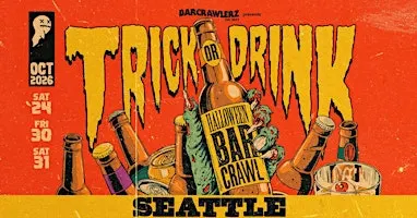 Trick or Drink: Seattle Halloween Bar Crawl (3 Days)