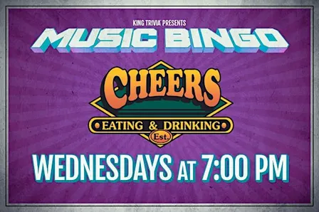 Music Bingo at Cheers Good Time Saloon