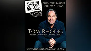 Tom Rhodes at Venturino's Comedy Club!