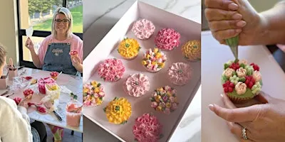 Floral Buttercream Cupcake Private Class - Level 1 (Munruben, Qld)