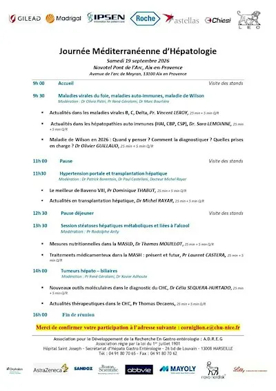 Journée Méditerranéenne d'Hépatologie