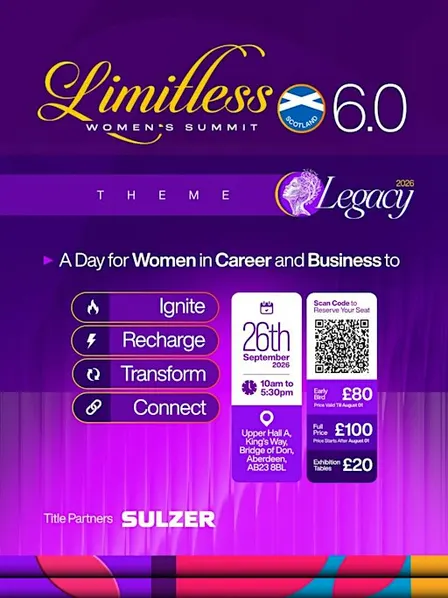 Limitless Women’s Summit 2026 – Scotland. 6.0