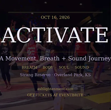 ACTIVATE: A Movement + Sound Journey with DJ Taz Rashid