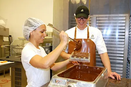 Chocolate Making Class at Norman Love Confections