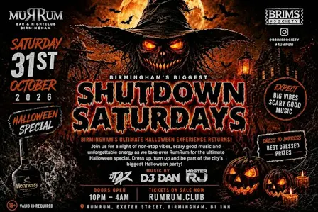 SHUTDOWN SATURDAY - Biggest Halloween Shutdown!