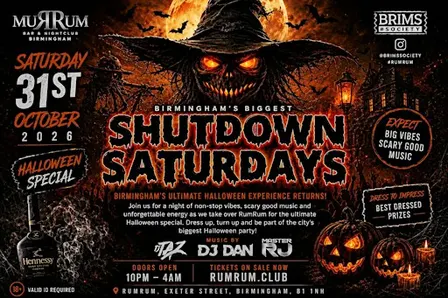 SHUTDOWN SATURDAY - Biggest Halloween Shutdown!