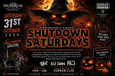 SHUTDOWN SATURDAY - Biggest Halloween Shutdown!